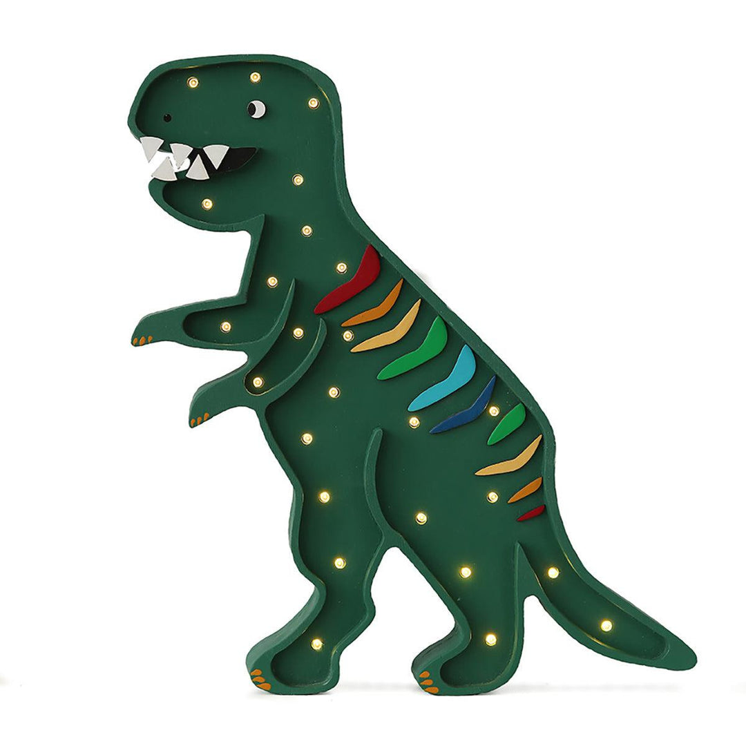 Little Lights-LL057-375-Dino T.Rex Lamp-Rainbow Green-Original-Rela-X JP