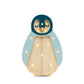 Little Lights-LL067-440-Baby Penguin Lamp-Teal / Wood-Mini-Rela-X JP