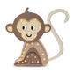 Little Lights-LL070-467-Monkey Lamp-Jungle Brown-Original-Rela-X JP