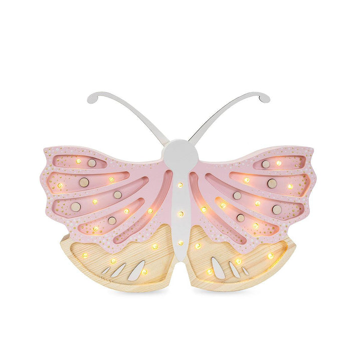 Little Lights-LL073-206-Butterfly Lamp-Strawberry Cream-Original-Rela-X JP