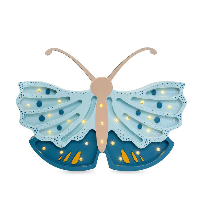 Little Lights-LL073-364-Butterfly Lamp-Daisy Blue-Original-Rela-X JP