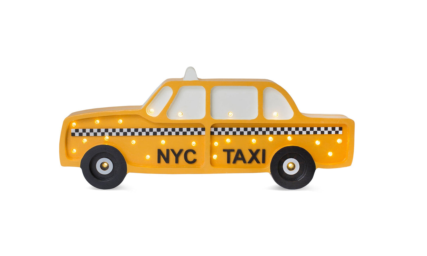 Little Lights-LL074-308-Nyc Taxi Lamp-Manhattan Yellow-Original-Rela-X JP