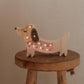 Little Lights-LL065-206-Puppy Lamp-Strawberry Cream-Original-Rela-X JP