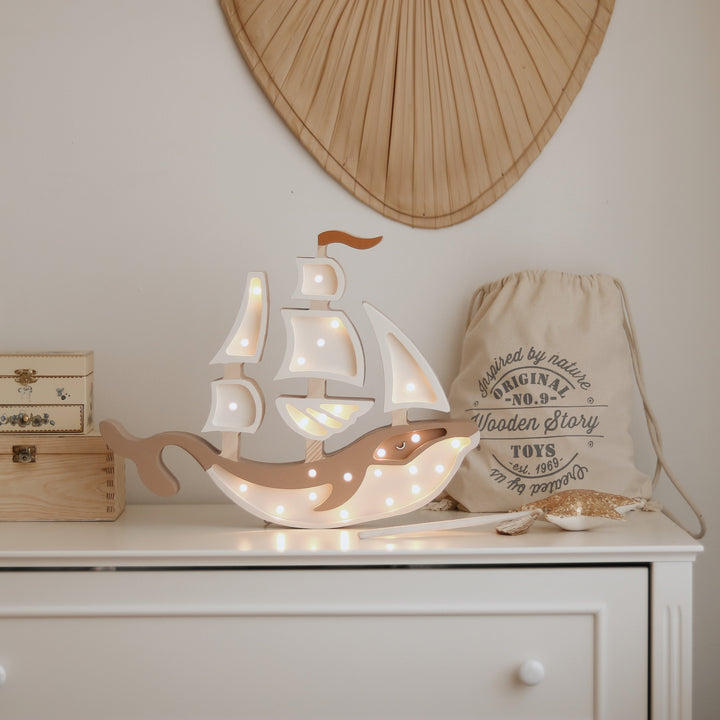 Little Lights-LL029-360-Ship Lamp-Navy-Original-Rela-X JP