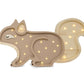 Little Lights-LL061-316-Squirrel Lamp-Ginger Wood-Original-Rela-X JP