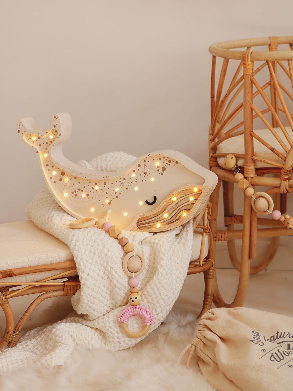 Little Lights-LL062-001-Whale Lamp-Albino White-Original-Rela-X JP