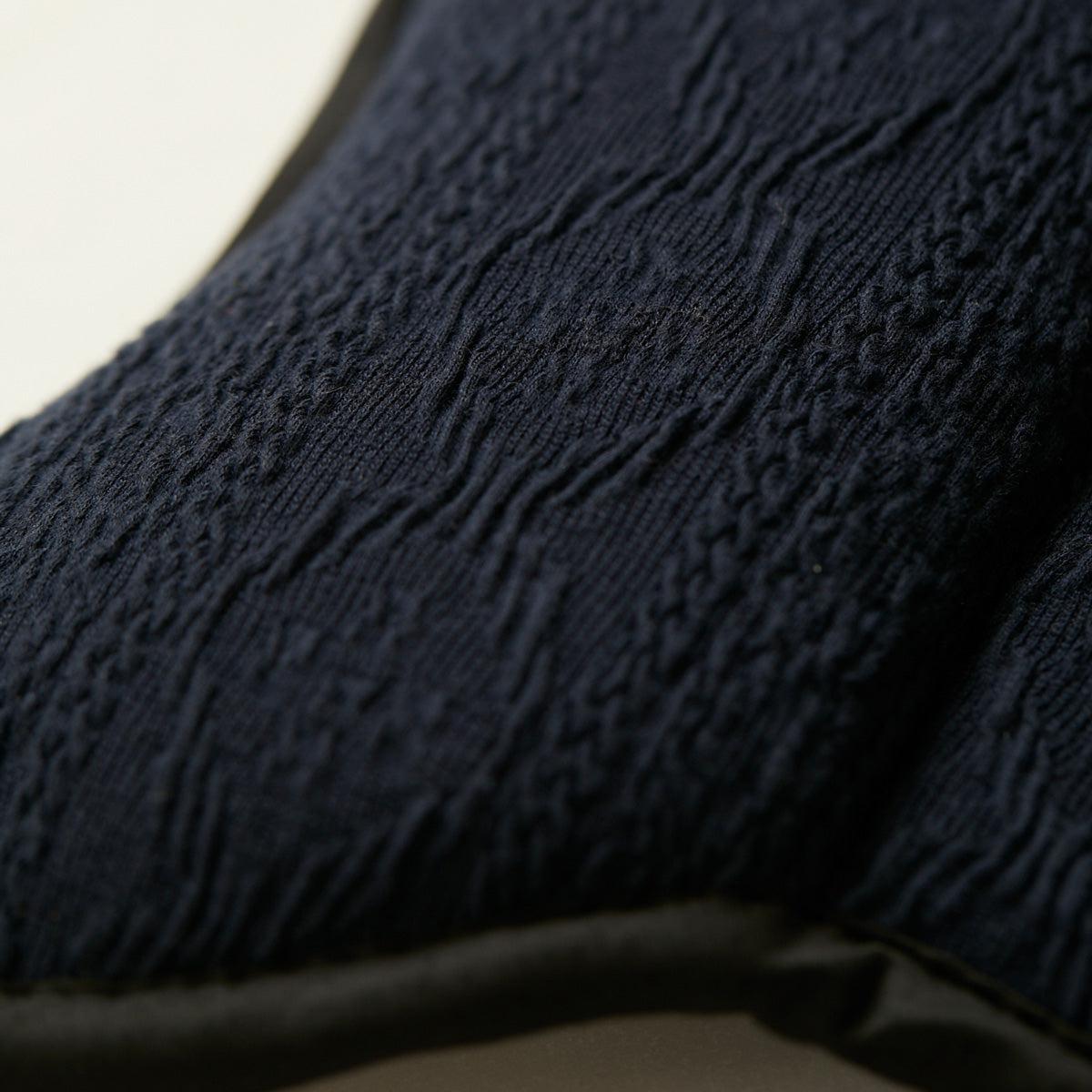 mela-B-Premium Air-Jacquard Summer Knit Navy-Rela-X JP