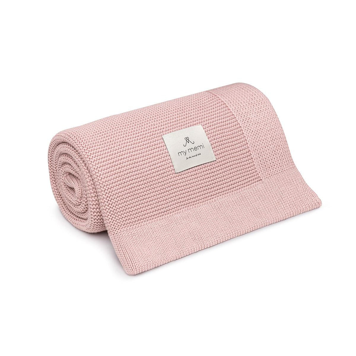 My Memi-049115-Bamboo Blanket 80 X 100-Classic-Powder Pink-Rela-X JP