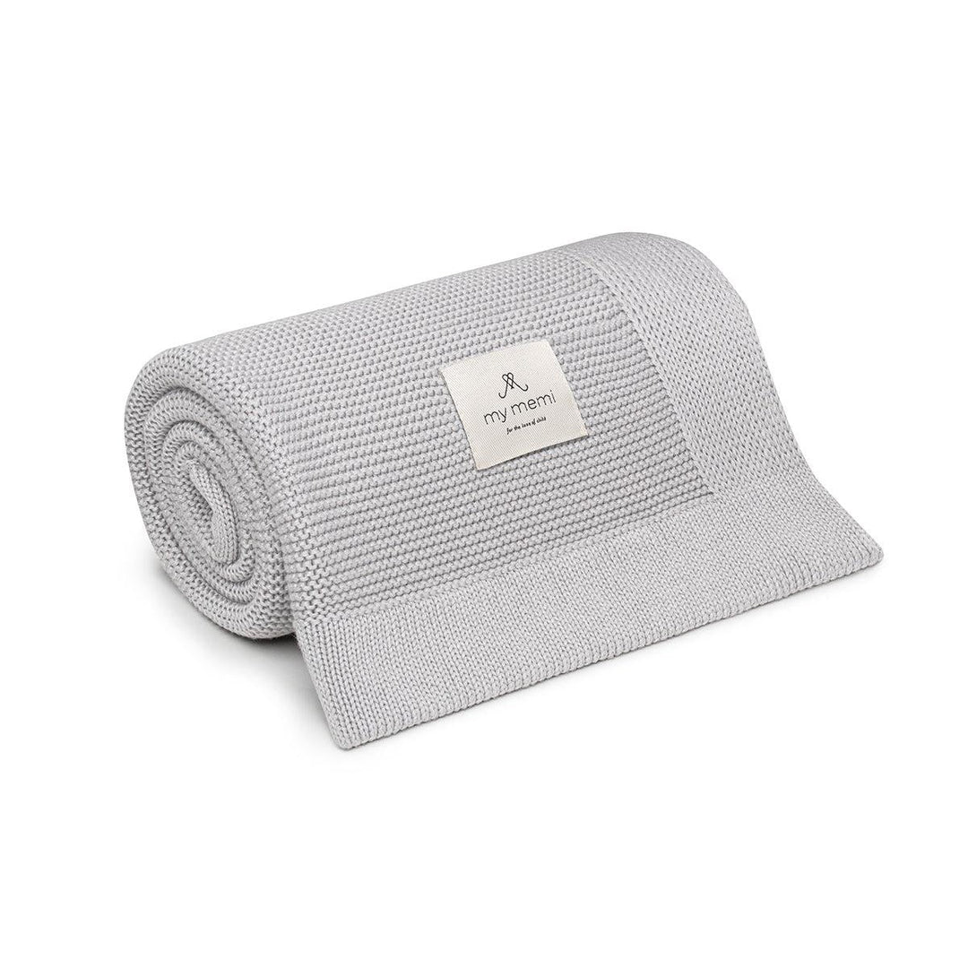 My Memi-049184-Bamboo Blanket 80 X 100-Classic-Light Grey-Rela-X JP