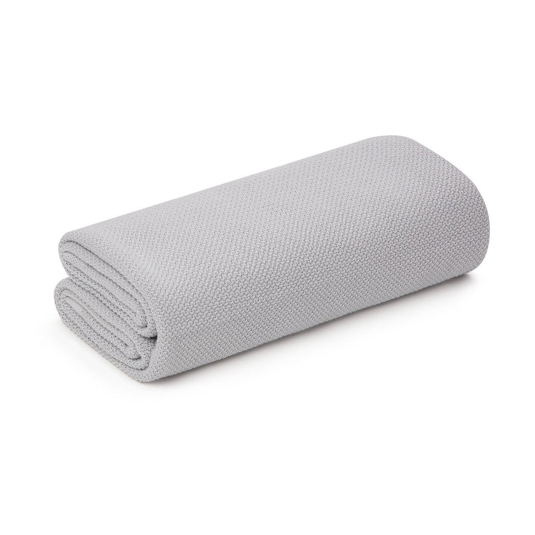 My Memi-049535-Bamboo Swaddle Blanket / Light Blanket with Silver Ions 100 x 100-Light Grey-Rela-X JP