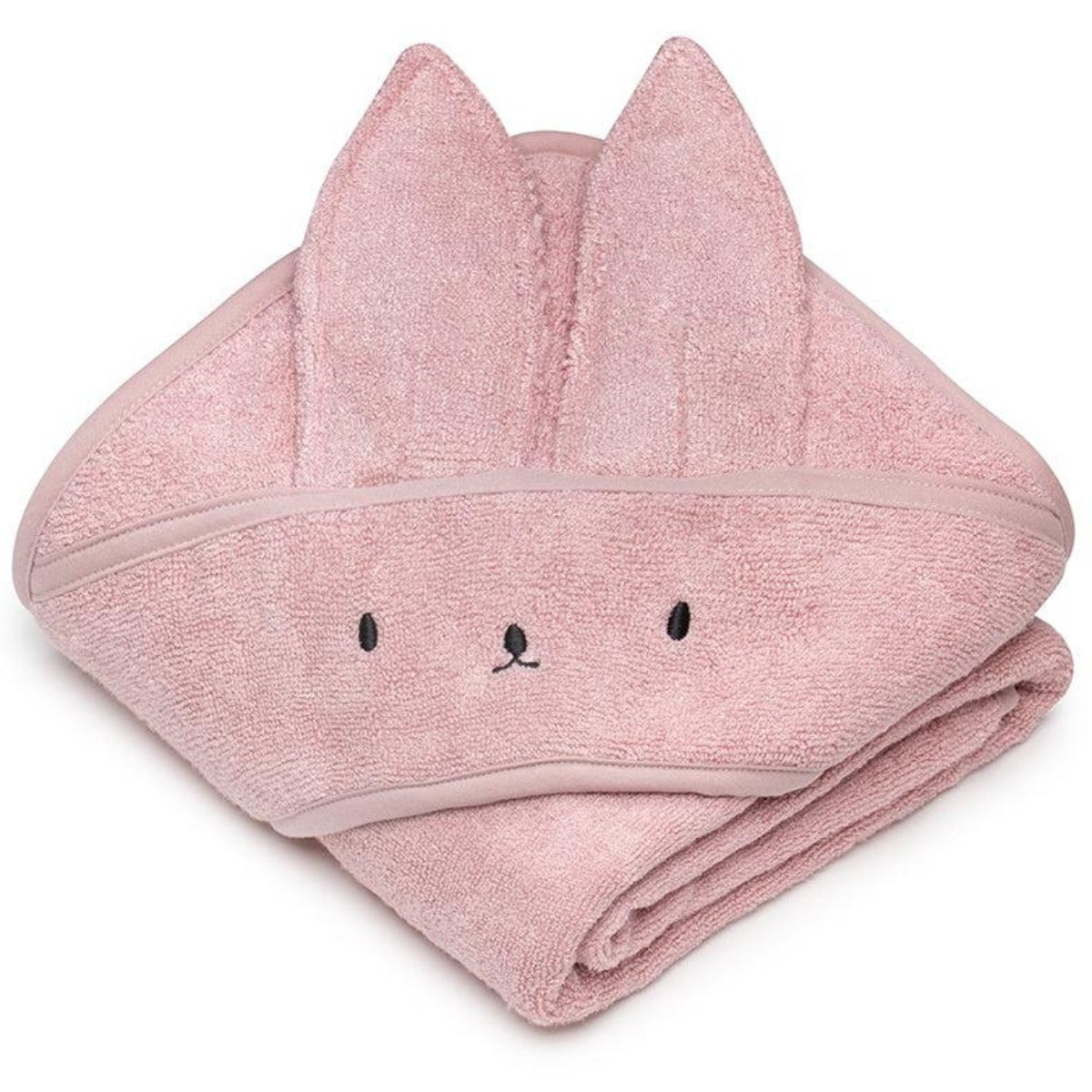 My Memi-049955-Bamboo Towel 85 x 85-rabbit-Powder Pink-Rela-X JP