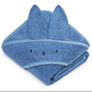 My Memi-239824-Bamboo Towel 85 x 85-rabbit-Navy Blue-Rela-X JP