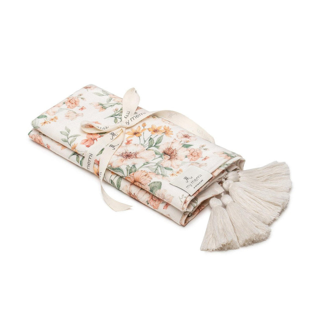 My Memi-239916-Bamboo Swaddle Blankets-Bloom-75 X 100-Rela-X JP