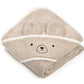 My Memi-952006-Bamboo Towel 85 x 85-bear-Beige-Rela-X JP