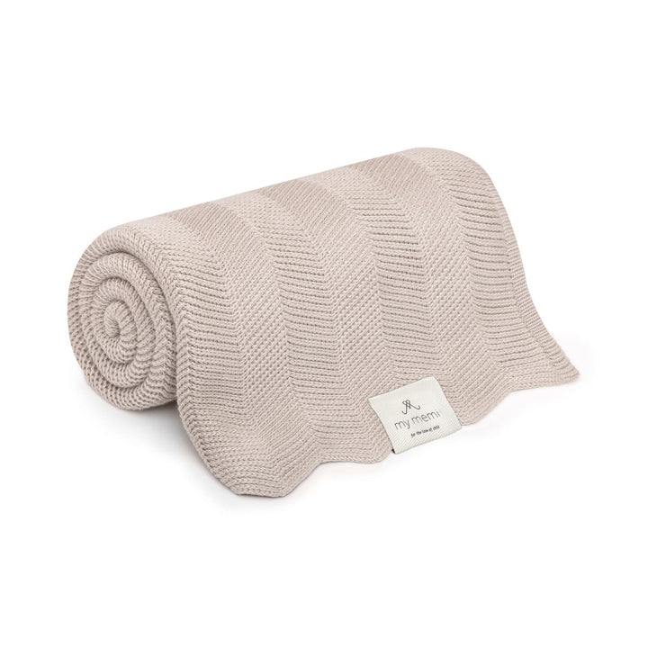 My Memi-952334-Bamboo Blanket 80 X 100-Fir-Light Beige-Rela-X JP