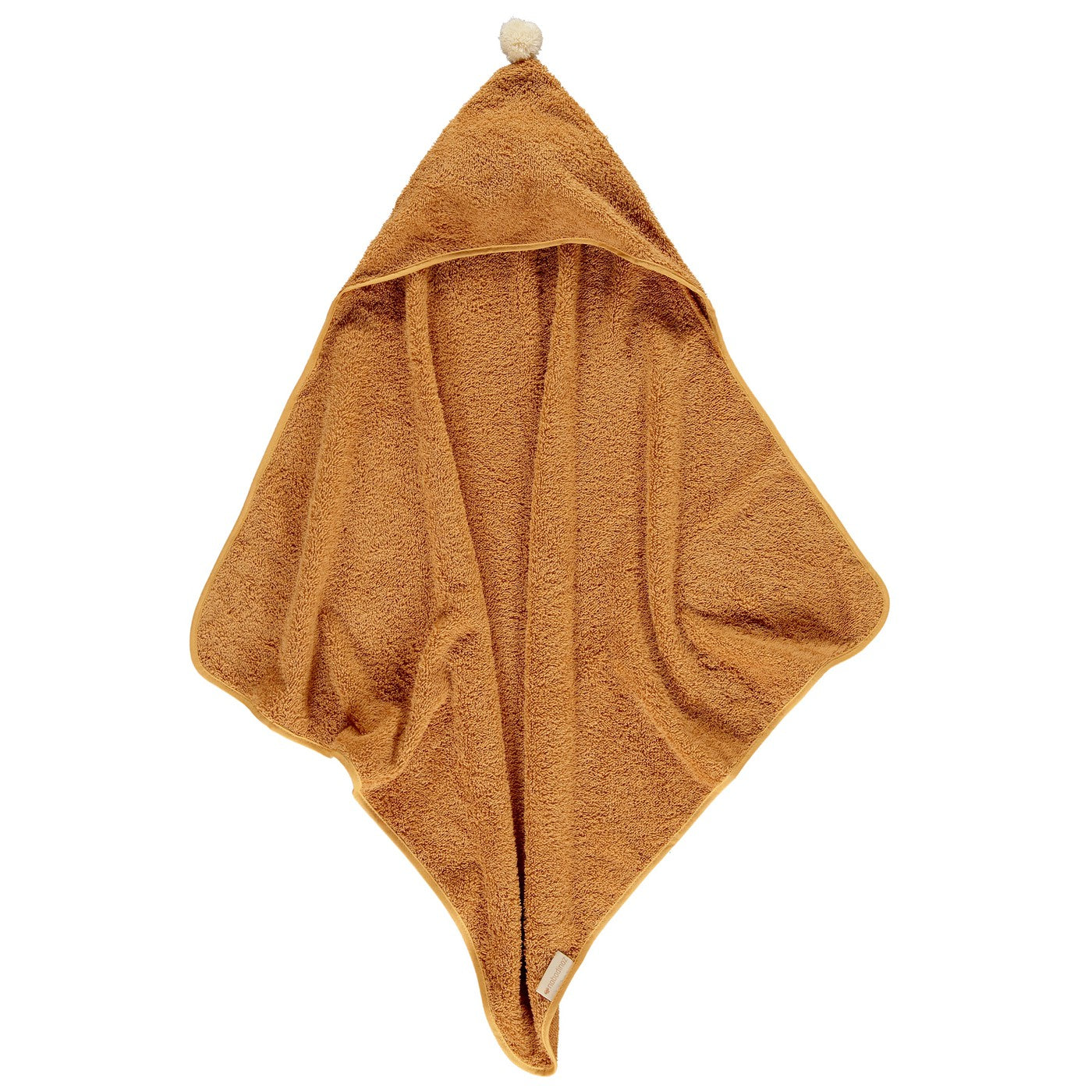 Nobodinoz-107783-So Cute Baby Bath Cape 73 X 73cm-Natural-Rela-X JP