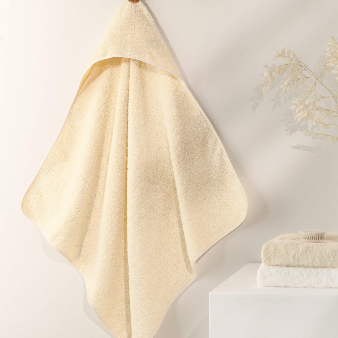 Nobodinoz-107783-So Cute Baby Bath Cape 73 X 73cm-Natural-Rela-X JP