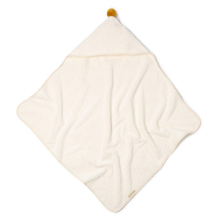 Nobodinoz-107783-So Cute Baby Bath Cape 73 X 73cm-Natural-Rela-X JP