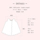 Pitch x Coral-911127-Waffle Scalloped Dress-White-90 cm-Rela-X JP