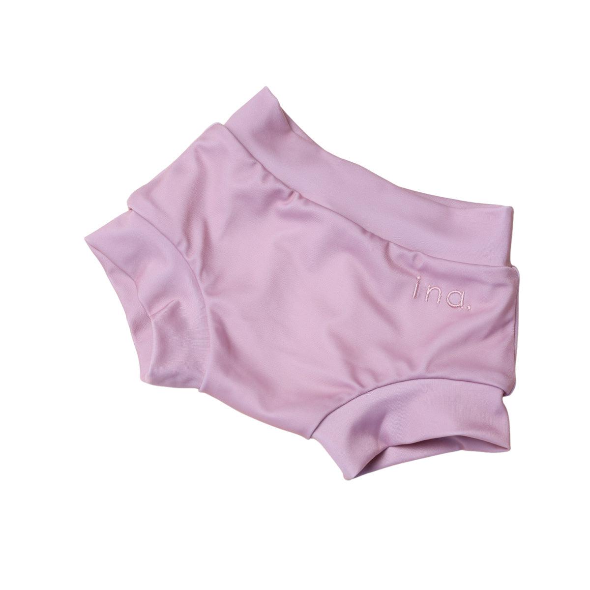 Ina Swim-Swimwear-002097-Lumi Short Swim Nappy-Rose-XS (3-6kg)-Rela-X JP